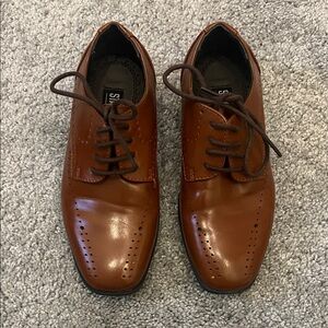 Stacy Adams Kids Brown Dress Shoes NWT
